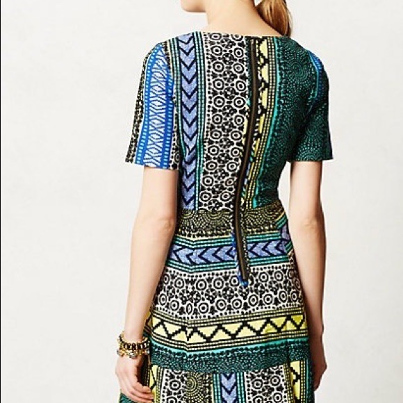 Plenty by Tracy Reese Anthropologie New Moon Dress | 0 | Multi - Picture 2 of 6